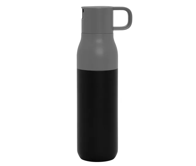 Botella vacuum con dos tapas Rolling Top 500 ml