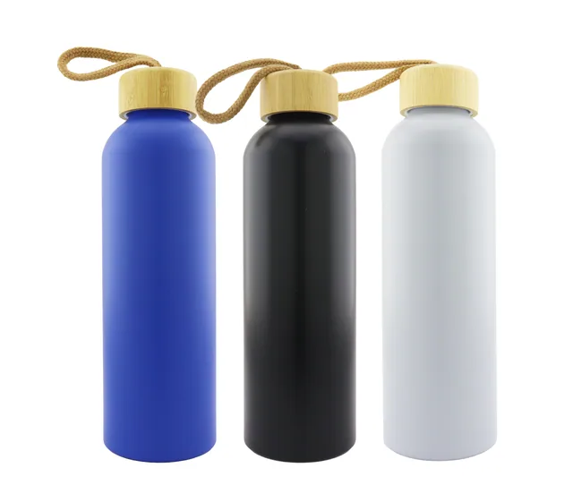 Botilito Tapa Bambu 590 ml