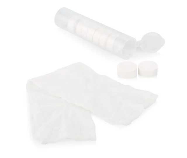 Set de toalla comprimida Heat